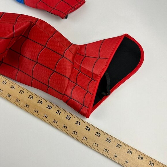 Spiderman Halloween Costume Boys Medium Red Blue - Picture 10 of 12